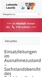 Mobile Screenshot of leitstelle-lausitz.de